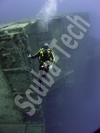 off the hull of zenobia wreck cyprus